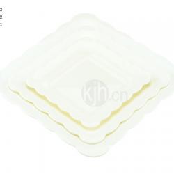 花邊正方餐盤(pán)(4、6PCS