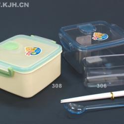 308方形內格飯盒