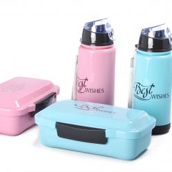 單層便當盒+300CC水壺