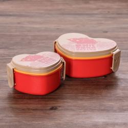 時(shí)代特色心形午餐便當(dāng)