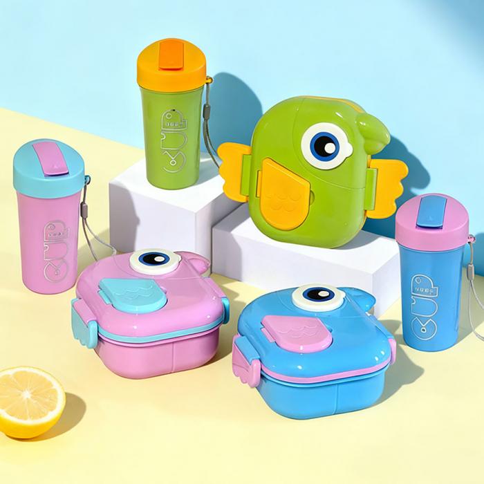 干飯鳥套裝飯盒(水杯