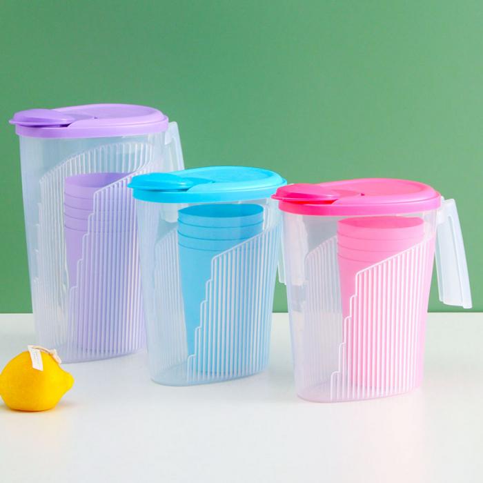 果汁壺+5個杯(大號)/4